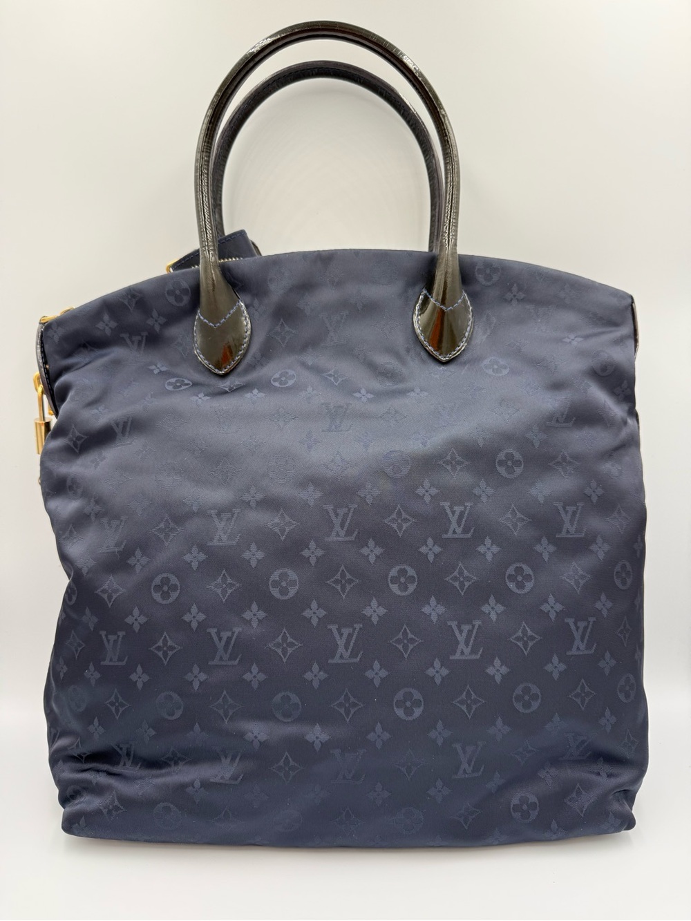 Louis Vuitton Dark Navy Nylon Desire Vertical Lockit